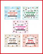 เซต  Key Map สรุปลัดประถมศึกษา