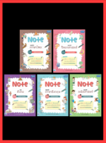 เซตสุดคุ้ม Note สรุปหลัก 5 วิชา ม.ต้น ติวเข้มก่อนสอบ
